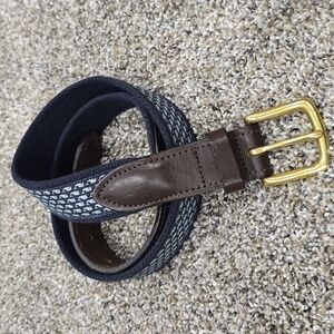 Vineyard Vines Whale Canvas Club Belt Sz 32